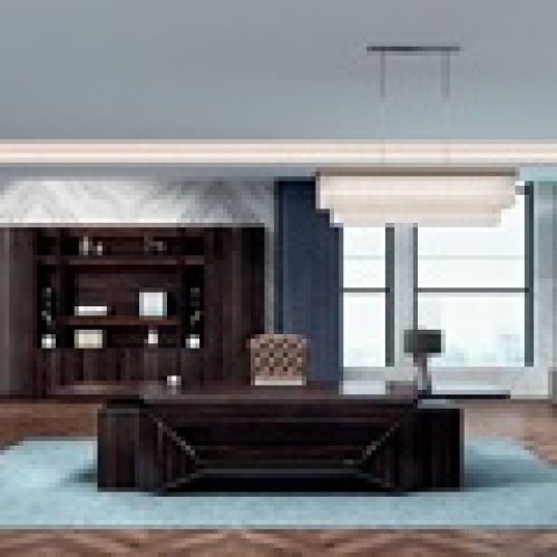 میز اداری مبلمان اداری دفتر مبلمان لوکس چوبی لوکس، مدیر عامل اجرایی 2020 طراحی مدرن با هزینه بالا