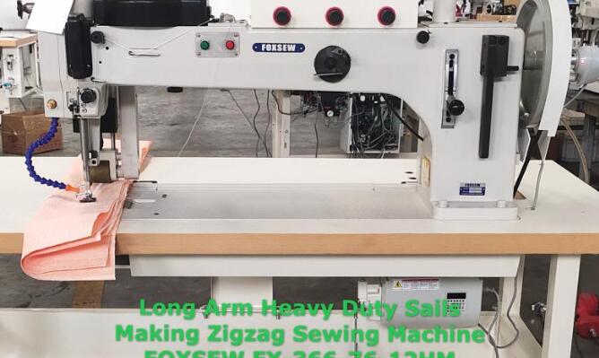 Long Arm Heavy Duty Sail Making Zigzag Machine