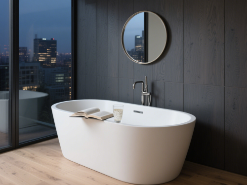 Tubs de banho de superfície sólidos: beleza e função combinadas