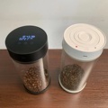 Automatic Vacuum Glass Coffee Canister: Customizable Food Storage Container1