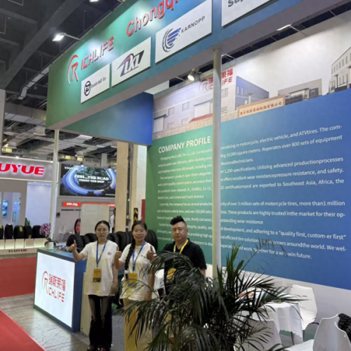 Las negociaciones comerciales en la Exposición de Neumáticos de Shanghai continúan calentándose, y el stand de Richlife atrae un flujo constante de visitantes.