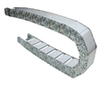Fully Closed Flexible Stainless Steel Cable Drag Chain with Metal Connector1