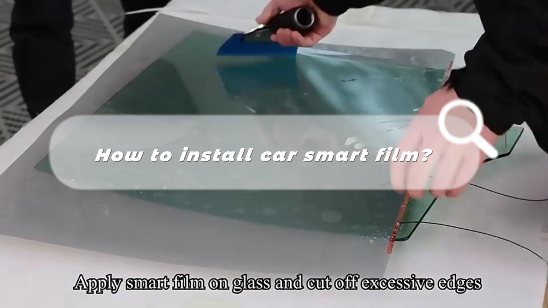 How to Install Car Smart Film