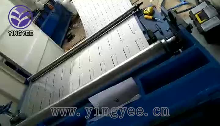 Standing seam forming machine