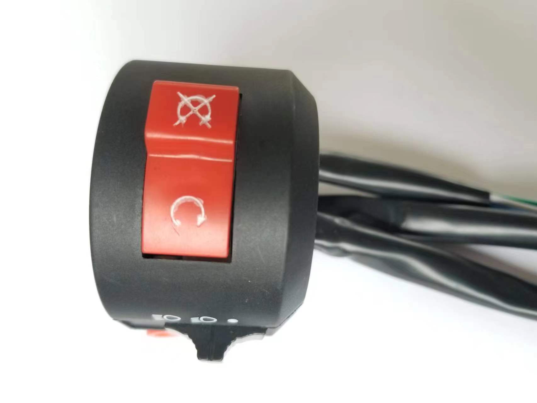 Motorcycle Three function switch combination