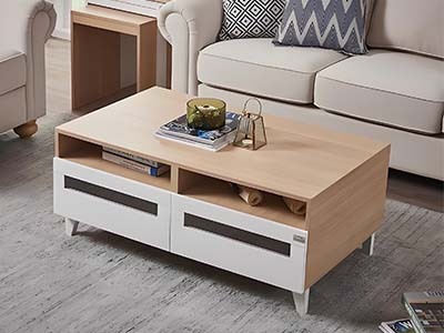 Wooden coffee table selection and maintenance strategy