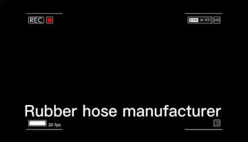 Rubber hose assembly