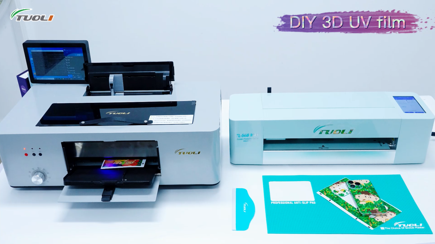 เครื่องพิมพ์ Tuoli 3D UV ที่ปรับแต่ง