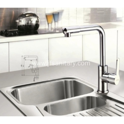 Shining Elegance: Fleksibiliti Faucets Kitchen Chrome