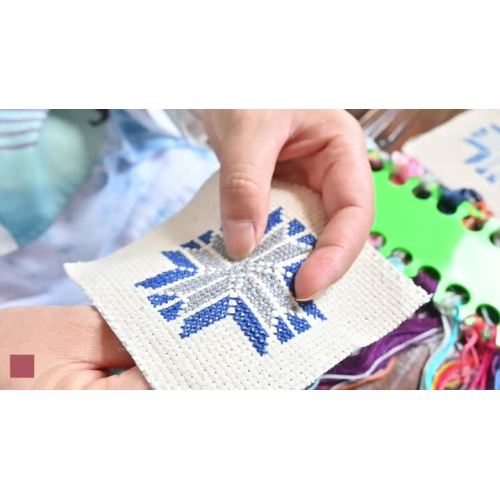 Bolso artesanal bordado