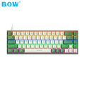 China Wholesale 68-Key Mini Wired Gaming Keyboard with Anti-Ghosting and Mixture Backlight (Red Switch/Brown Axis)1