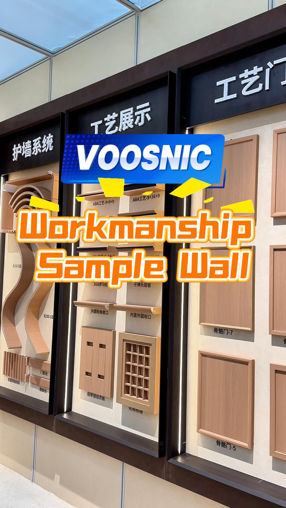 Tường mẫu tay nghề VOOSNIC