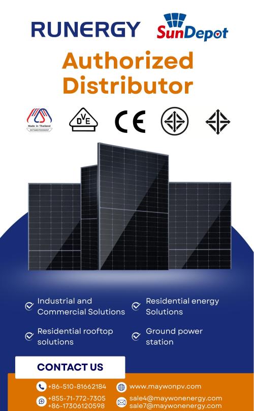 RUNERGY y SunDepot alcanzan una cooperación de distribución autorizada
