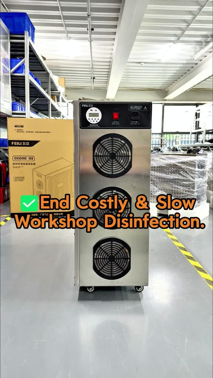 Khử trùng không gian bằng Ozone cho nhà máy thực phẩm – An toàn, không dùng hóa chất &amp; hiệu quả