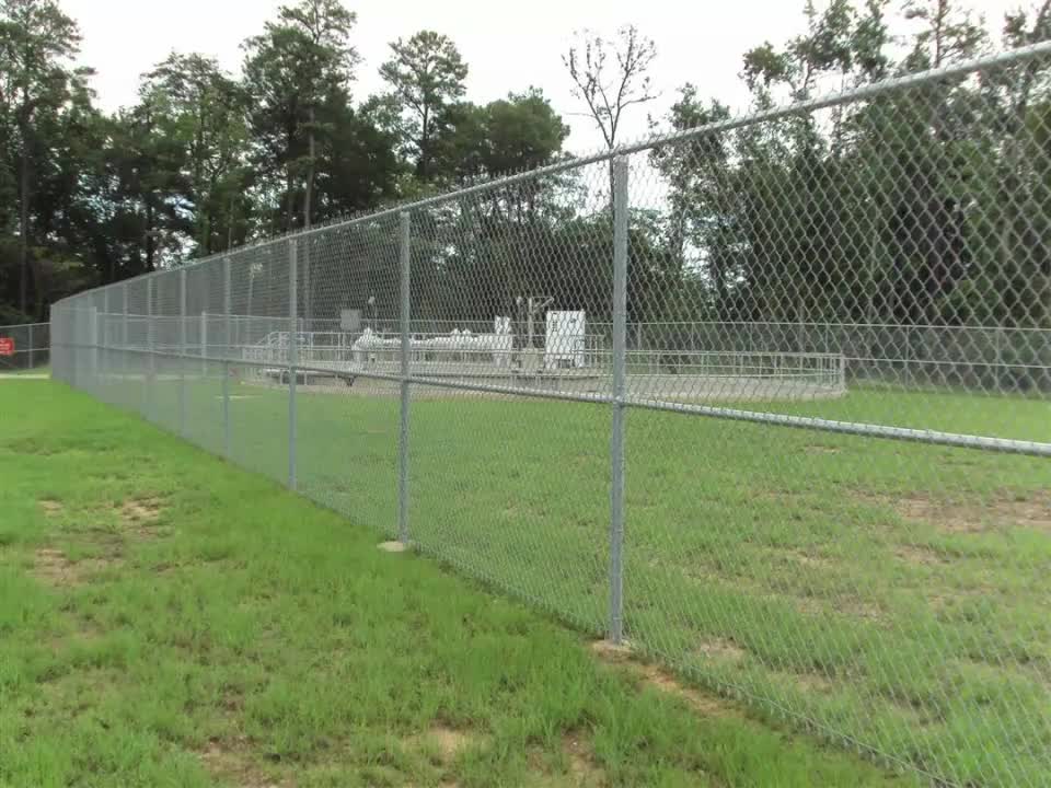 Fence di collegamento a catena galvanizzata a buon mercato di alta qualità in vendita1