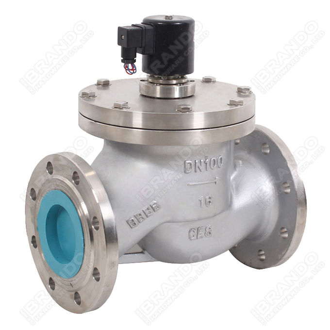 2'' Water Fountain Brass Solenoid Valve Underwater Waterproof IP68 6