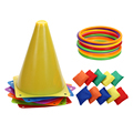 Bean Bag Ring Toss Games: Fun Activities for Birthday and Christmas Parties with Plastic Cones for Kids1