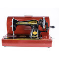 Household Sewing Machines with Wooden Case and Spare Parts for Home Use in Ghana1