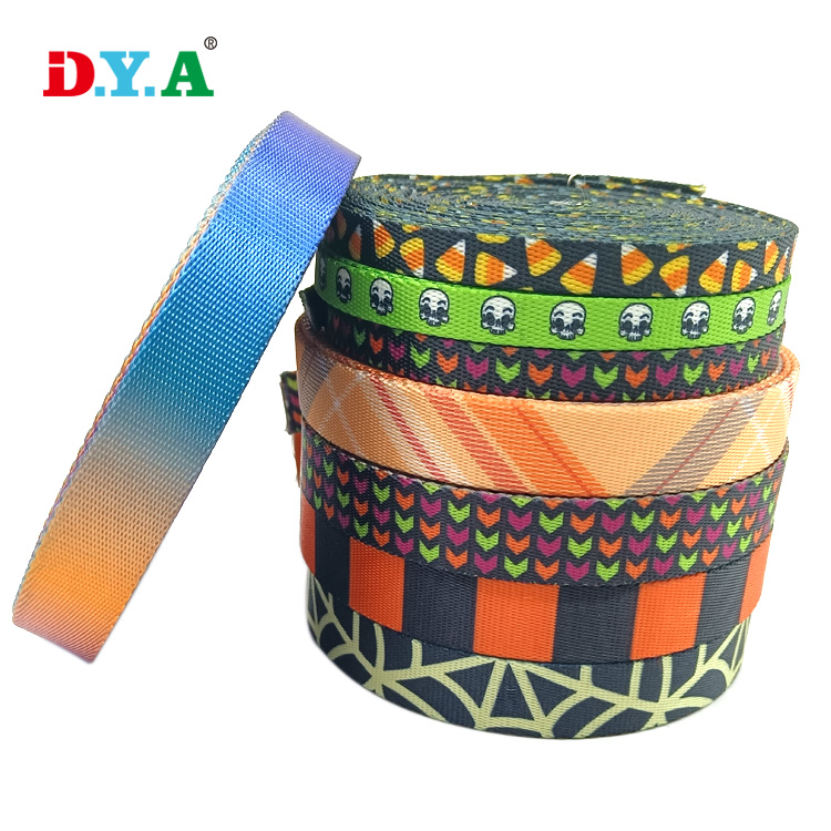 printed pattern pp webbing 