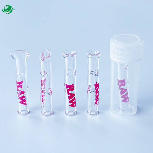 Custom logo shape color Glass Filter Tips