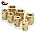 Miniature Brass Shaft Rod Spindle Motor with Hexagonal Connector: Output Shaft Coupling and Coupler1