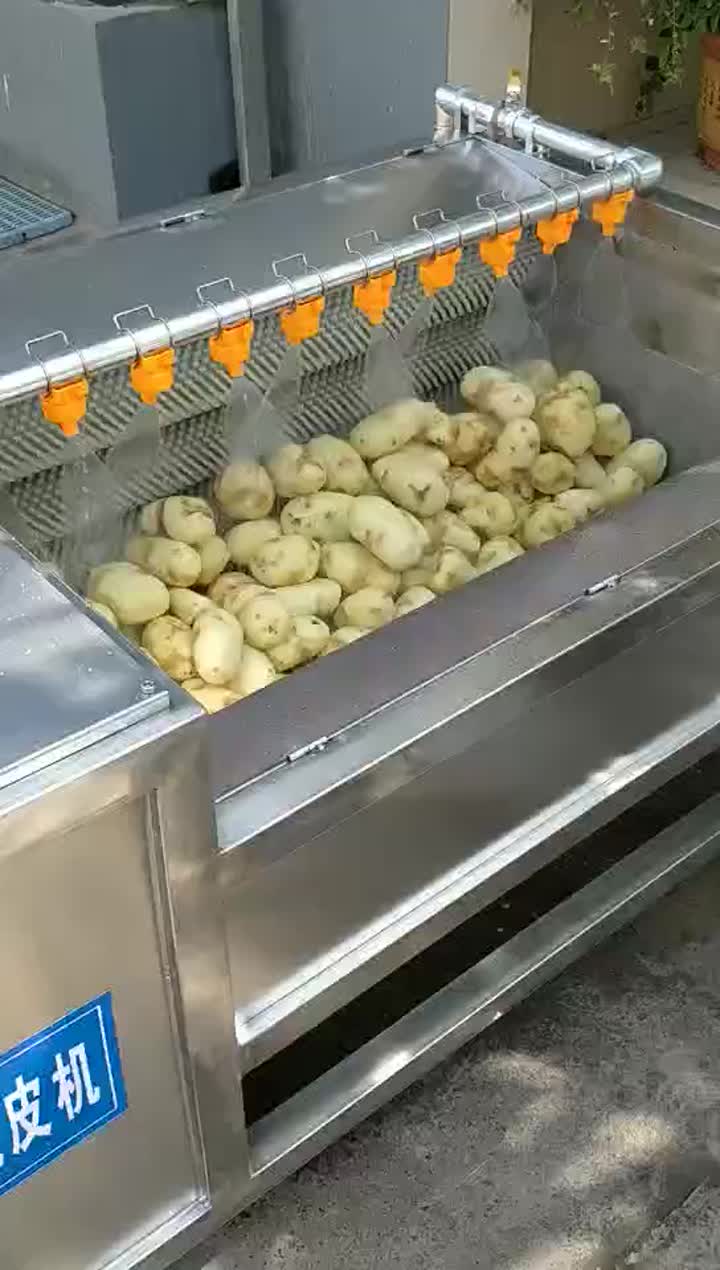 potato peeling washing.mp4