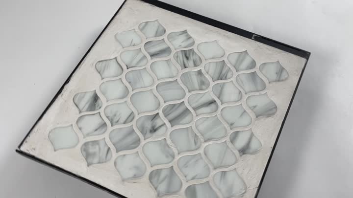 Irregular Marble Alike Glass