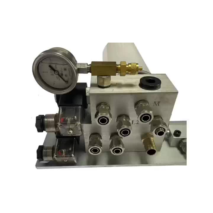 Textile machine hydraulic assembly