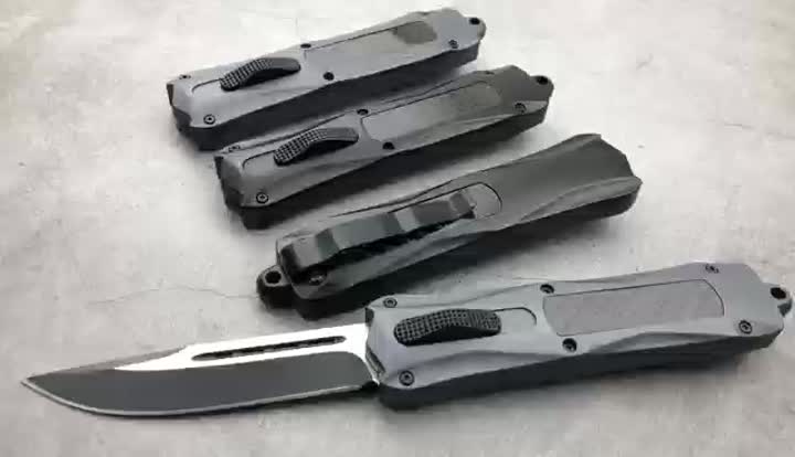 A163 OTF Spring Switch Blade Taschenmesser