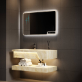 Rock Stone Wall-Mounted Vanity Cabinets with Modern Mirrored Washbasins1