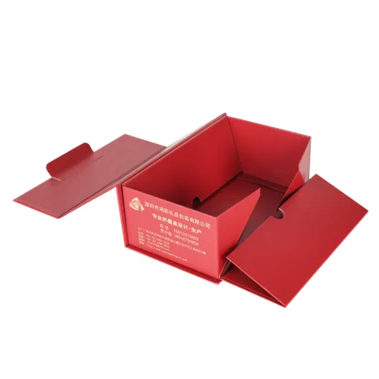 Custom Storage Packaging Gift Rectangle Double Folding Color Cardboard Paper Packing Box1