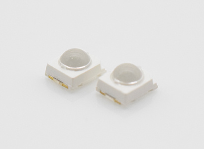 2835 Red SMD LED avec un objectif supplémentaire à 90 degrés