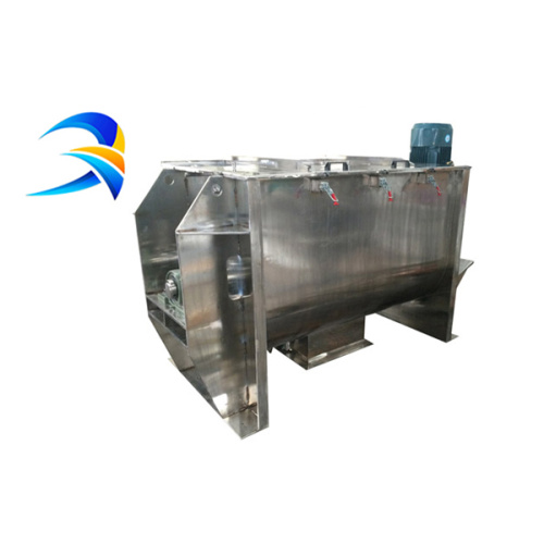 A mixer manufacturer produces a high quality mixing machine - ribbon mixer