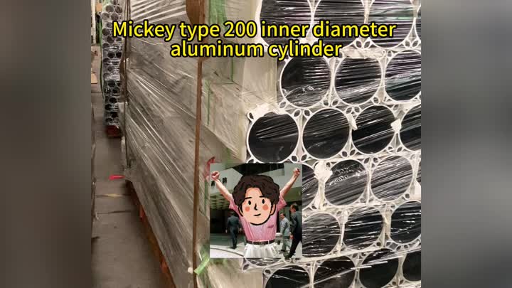 Cilindros de aluminio de diámetro interno de Mickey Tipo 200