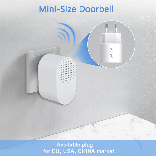 313 compact mini size long range doorbell wireless
