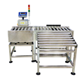 Υψηλής ακρίβειας Checkweigher Static Checkweigher Roller Conveyor για ανίχνευση βάρους μεταφοράς μπουκαλιών1