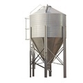 Galvanized Grain Storage Silo & Poultry Feed Silo - Wheat, Corn, Maize, Chicken Feed1