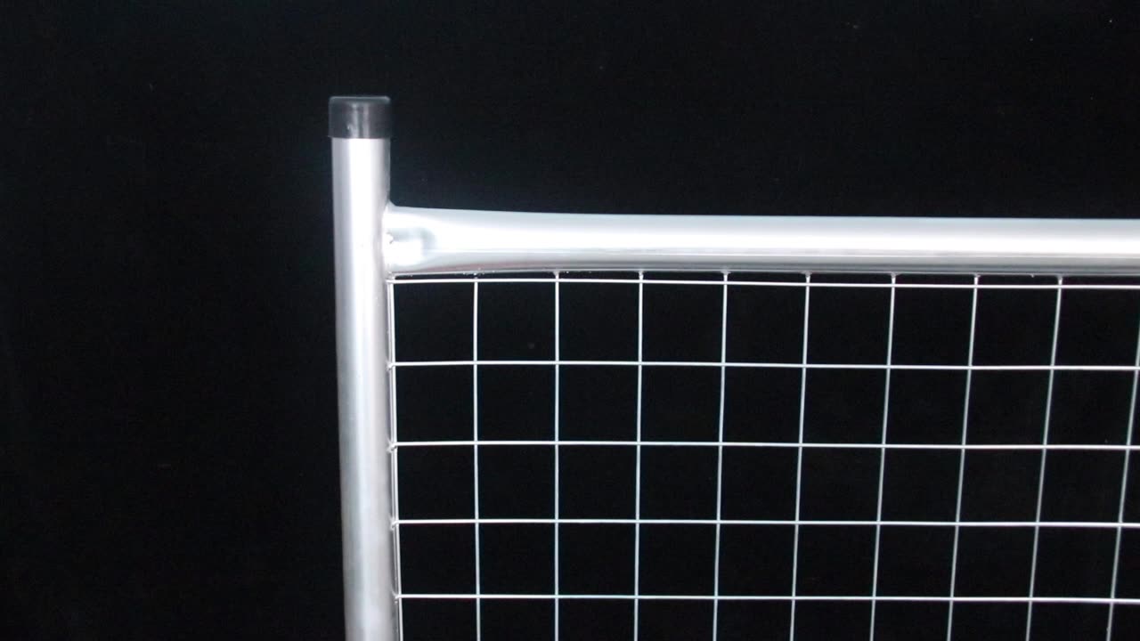 Australia Standard portatile galvanizzato temporaneo Fence1