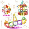 Wholesale Pack of 122 Magnetic Tiles and Building Blocks with Music Toy1