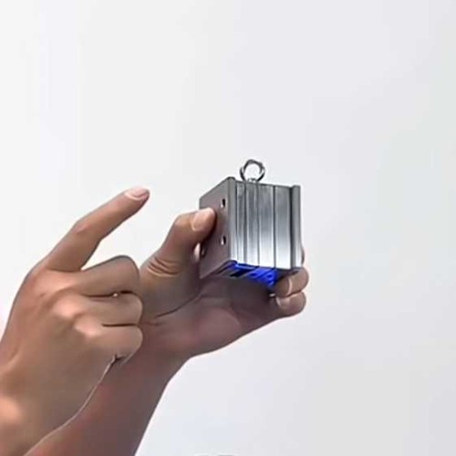 Molde de injeção em miniatura