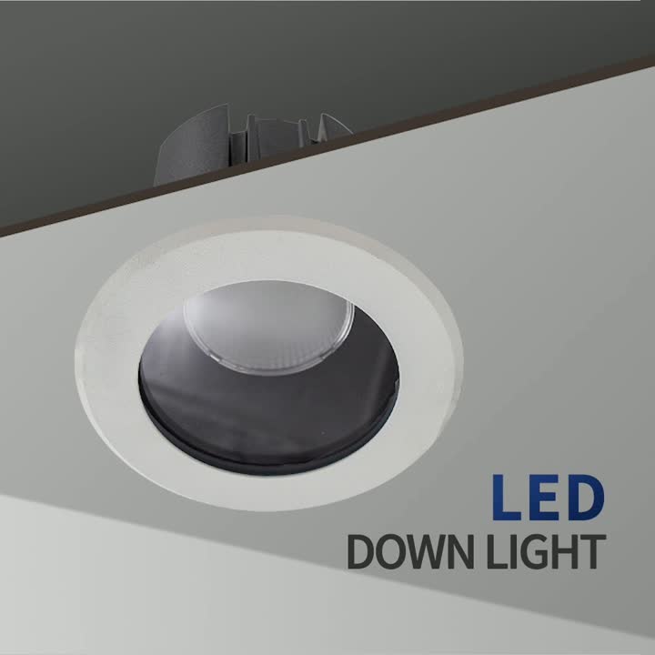 LED lefelé