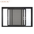 Aluminium Hurricane Impact Slide Windows Doors Modernes Glas mit Bildschirmschiebet Windows1