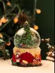 Рождественская музыкальная коробка смола хрустальное мяч подарок