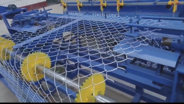 ANJIA Group Chain Link Fence Production – High Speed Automatic Weaving Process