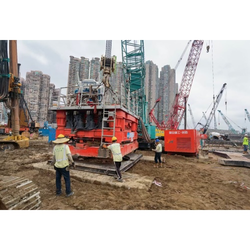 Méthode de construction de l'ingénierie des fondations de pile