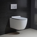 Nouveau style en gros à bas prix Smart Sanitary Ware Rays ultraviolets salle de bain céramique mural rond toilet