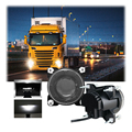 ECE R112 90mm LED Headlamp 18W Low Beam Bus and Truck Lighting1