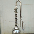 Stainless Steel 50L Boiler with Bubble Plate Reflux Tower and SS304 Still1