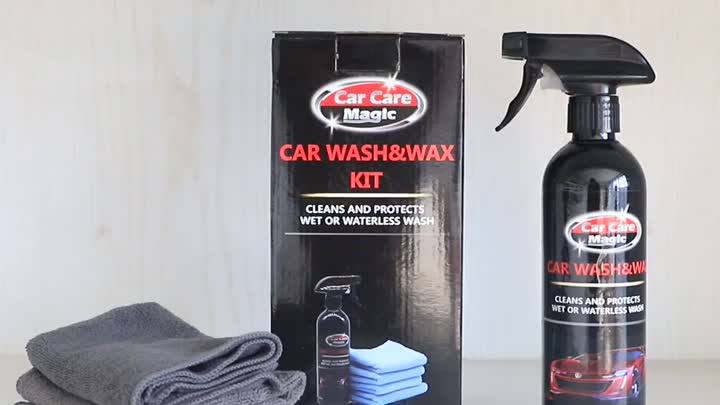 Waterless wash & wax