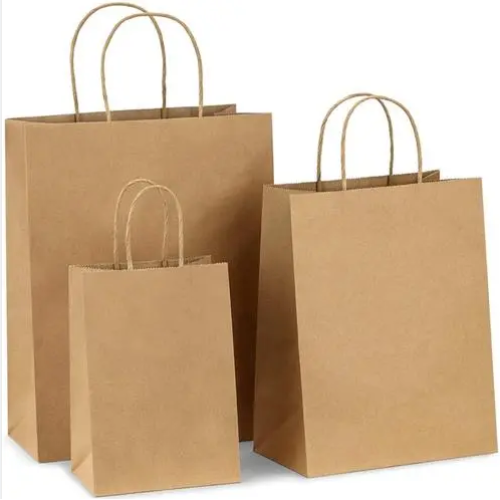 Kraft Paper Bag With Handle